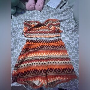 SHEIN vacation bandeau set size medium